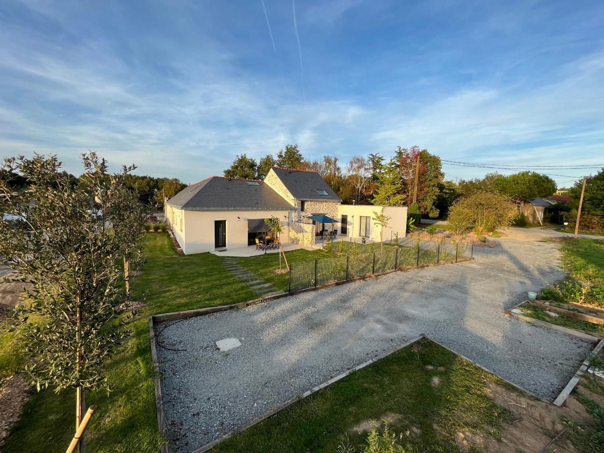 Gite Familial Renove, Proche Canal, Terrasse, Jardin, Et Verger Commun, A 20 Km De Nantes - Fr-1-306-1262 Nort-sur-Erdre  Zewnętrze zdjęcie