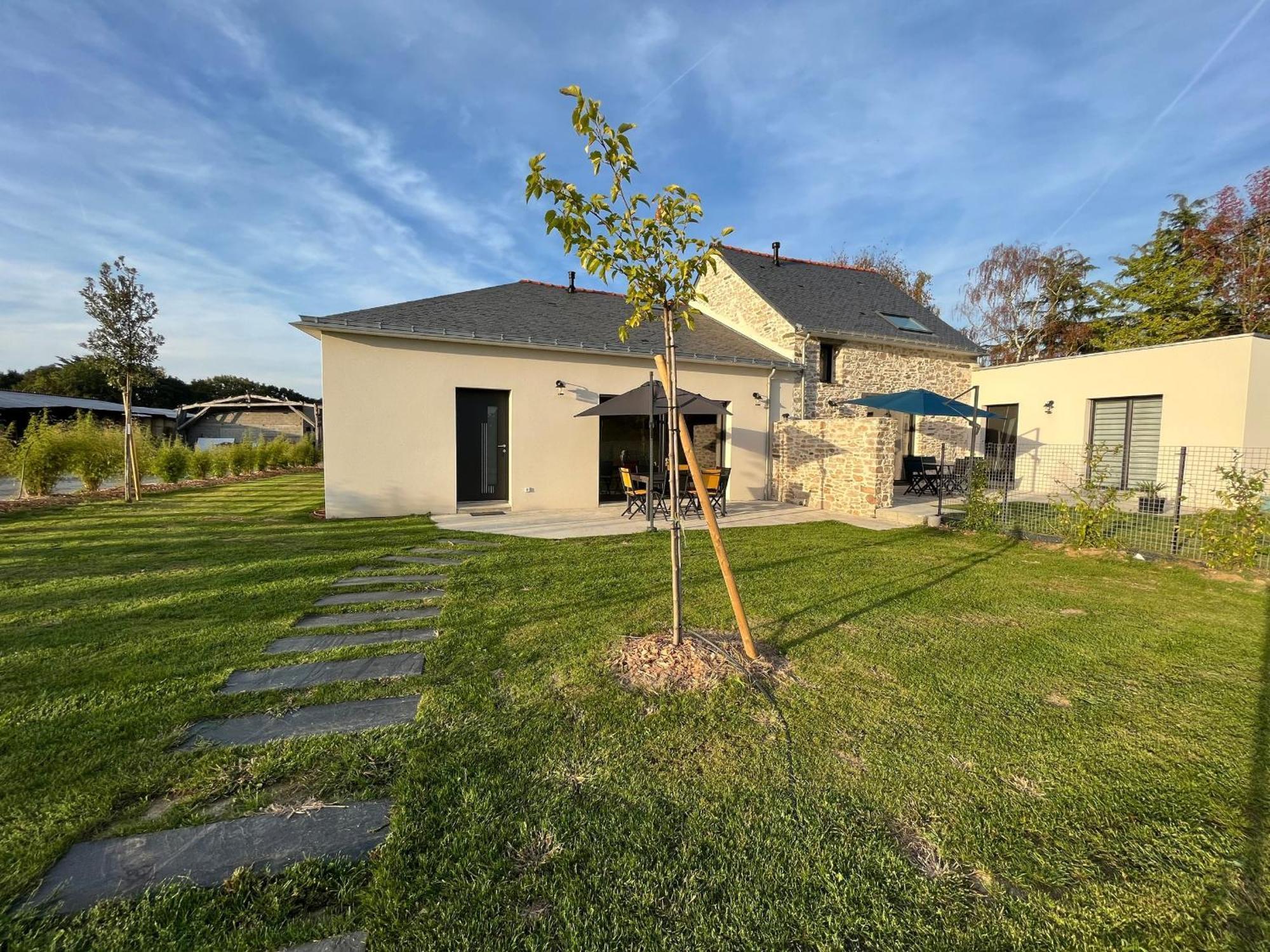 Gite Familial Renove, Proche Canal, Terrasse, Jardin, Et Verger Commun, A 20 Km De Nantes - Fr-1-306-1262 Nort-sur-Erdre  Zewnętrze zdjęcie